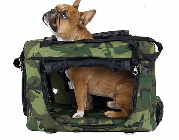 Better World Pets Durable Den Soft Travel Dog Crate