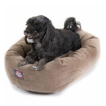 Majestic Pet Suede Dog Bed