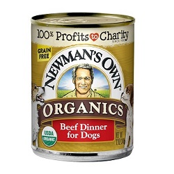 Newman's Own Organics Canned Grain Free for Dogs