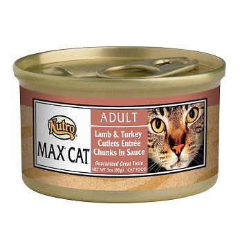Nutro Max Chicken And Lamb Wet Cat Food