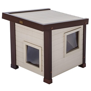 ecoFLEX Albany Outdoor Feral Cat House by New Age Pet